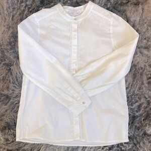Chloe White Kids Blouse
